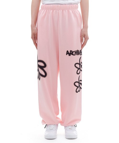 ARCHIVE BOLD ■ 939 DAISY SWEAT PANTS MUSINSA | ARCHIVE BOLD 939 DAISY SWEAT PANTS_BLACK