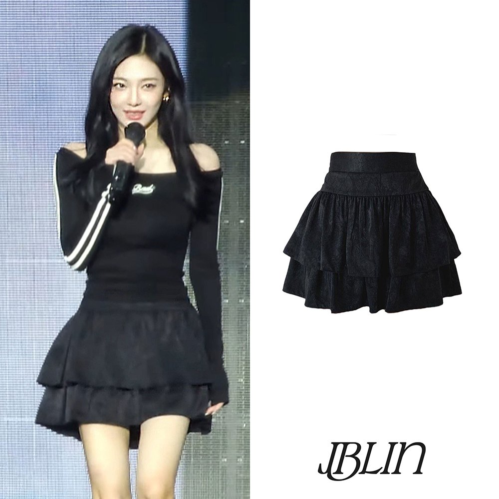 Yuban Tiered Mini Skirt | KRAZZY