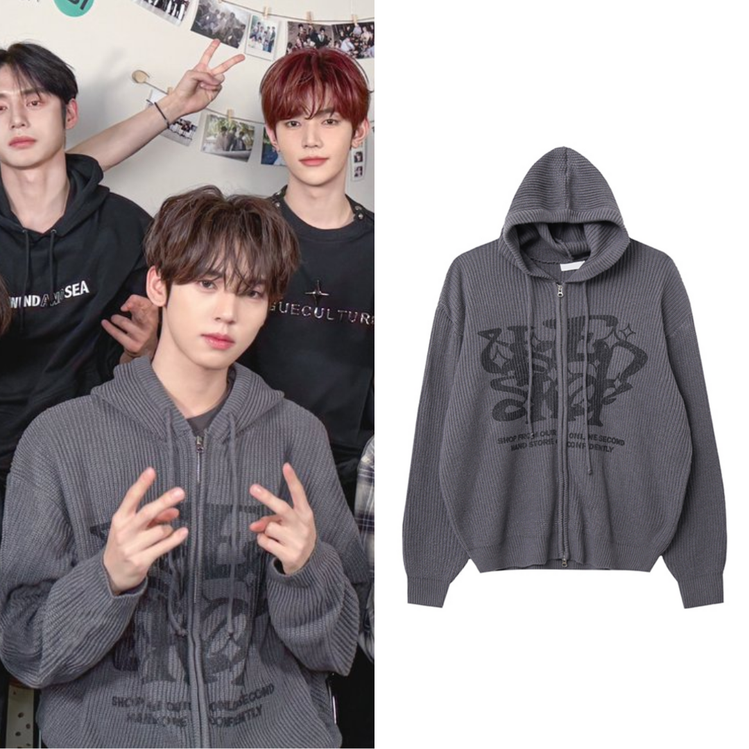 トップス kazu Crandall Quarter Zip - Dark Slate Heather | Mizzen+Main