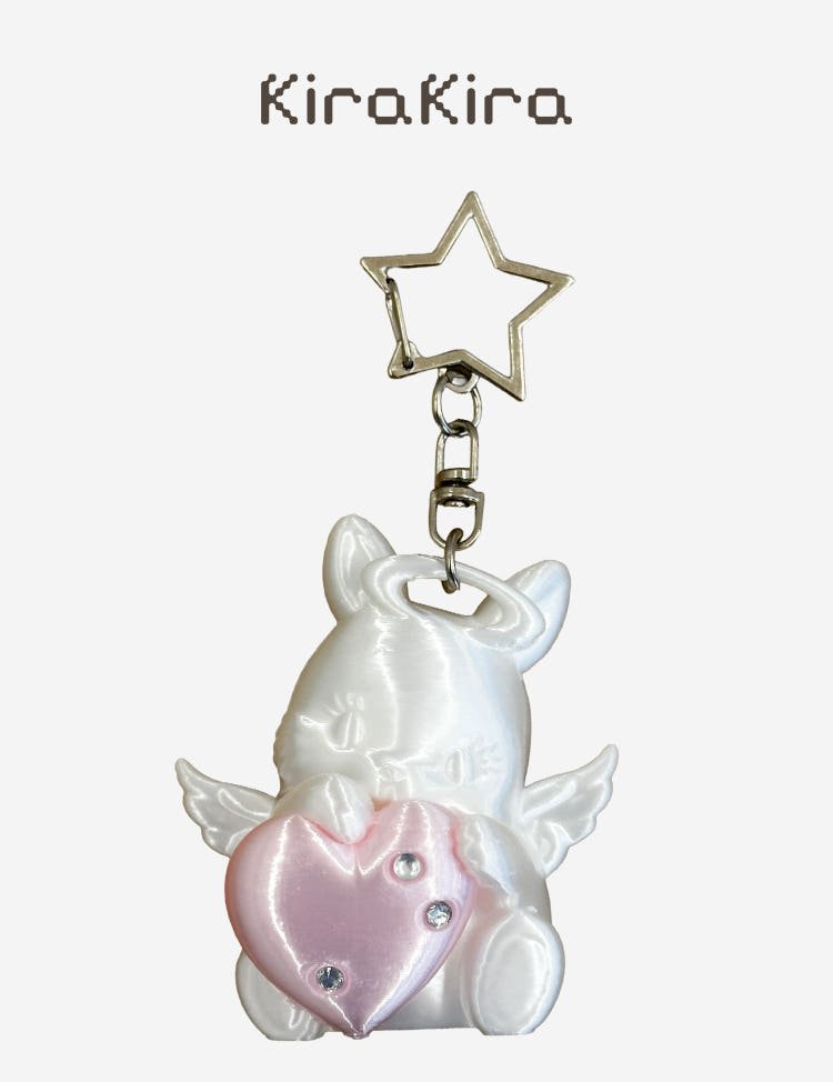アクセサリー kirayuna Kirakira :・ﾟ Nail Protecting Can Opener Cat Angel | KRAZZY