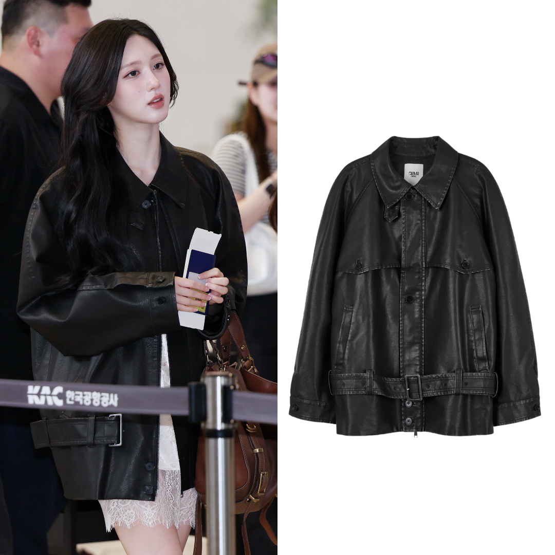 LUCIA LEATHER JACKET (BLACK)