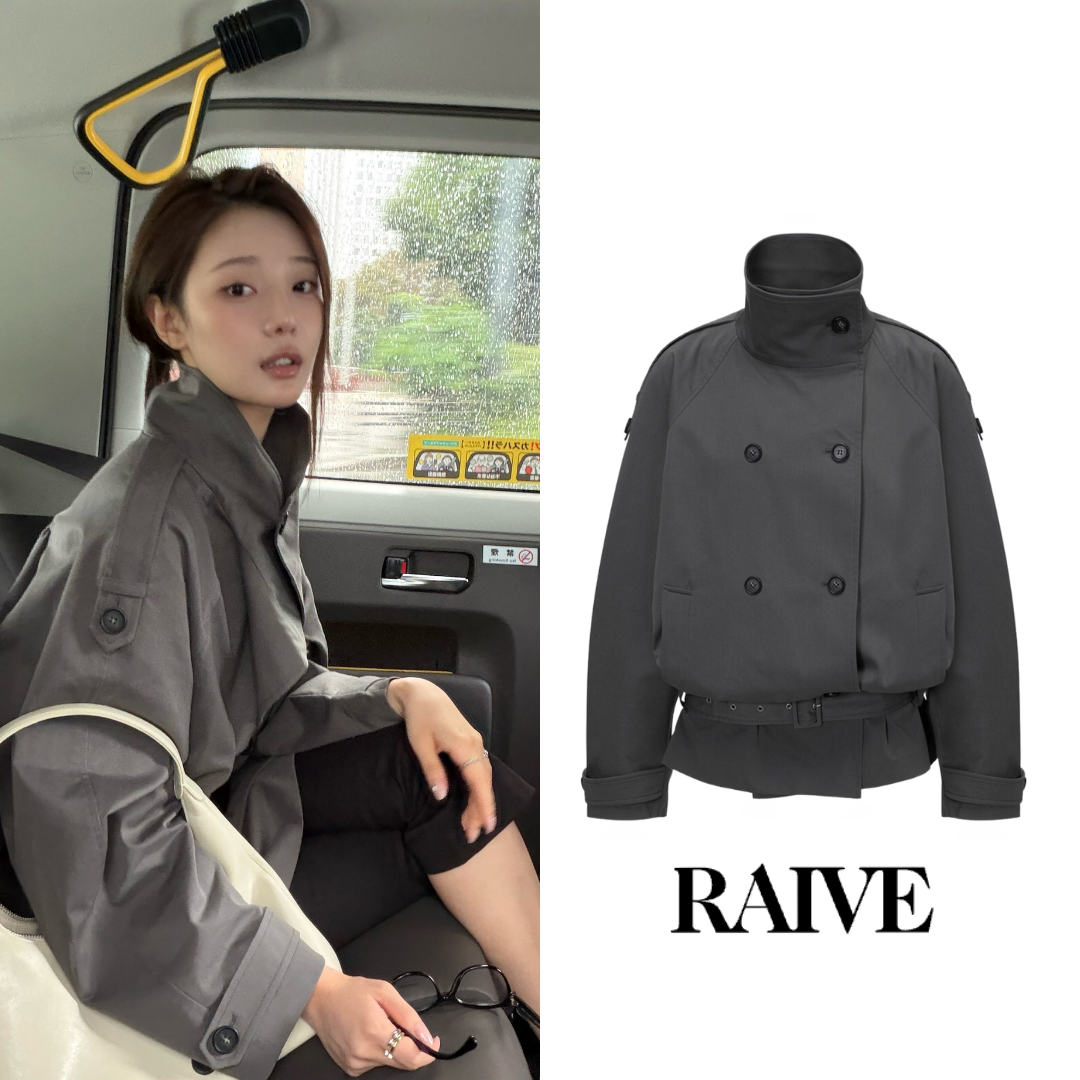 Belted Half Trench Jacket VW6AR902_2color